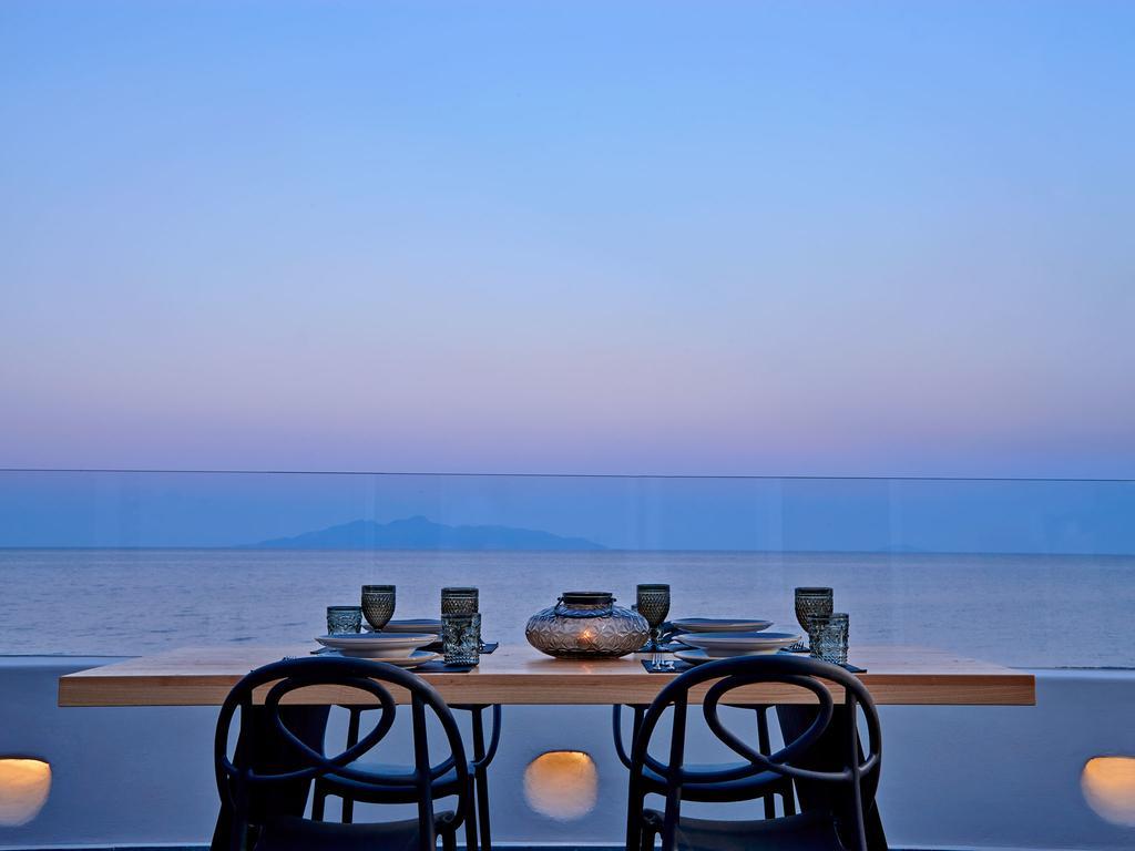 Incognito Beach Villa Santorini Kamári المظهر الخارجي الصورة