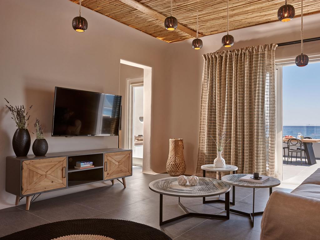 Incognito Beach Villa Santorini Kamári المظهر الخارجي الصورة